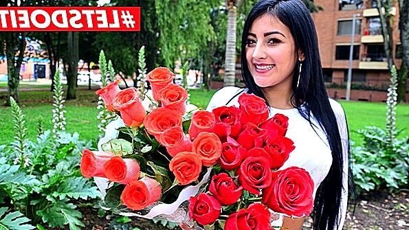 Подарил букет цветов и получил право на еблю